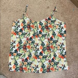 Skies are blue camisole printed top size XL